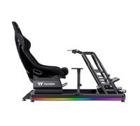 Thermaltake GR500 Racing Simulator Cockpit | Racing Rig | SimRig | Realistic Racing Seat | Black
