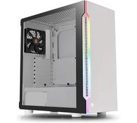 Thermaltake H200 TG RGB Snow Cristal Templado USB 3.1 Blanco
