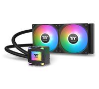 Thermaltake LA240 ARGB Sync | Refrigeración Líquida AIO CPU 240 mm Alto Rendimiento | ARGB Sincronizado con Placa Base | Base de Cobre Ampliada | Negro