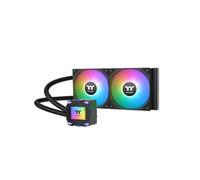 Thermaltake LA240 ARGB Sync | Refrigeración Líquida AIO CPU 240 mm Alto Rendimiento | ARGB Sincronizado con Placa Base | Base de Cobre Ampliada | Negro
