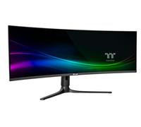 Thermaltake Monitor Gaming Curvo QD-OLED de 49″ | Resolución Dual QHD 5120×1440 | Curvatura 1800R | 240 Hz | Tiempo de Respuesta 0,03 ms | 99% DCI-P3 | RGB Integrada
