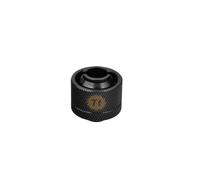 Thermaltake Pacific DIY LCS 1/2"""" ID x 3/4"""" OD Compression Fitting Black Cooling CL-W030-CA00BL-A