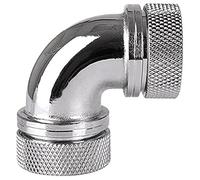 Thermaltake Pacific DIY LCS Chrome G1/4 PETG 16 mm (5/8 Pulgadas) OD Tubo 90 Grados de Doble compresión de enfriamiento - CL-W099-CA00SL-A