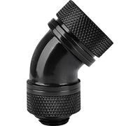 Thermaltake Pacific G1/4 PETG - Tubo de 45-Degree compresión 16 mm OD, Color Negro
