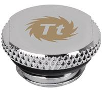Thermaltake Pacific G1/4 Stop Plug W/O-Ring - Refrigeración por Agua, Color Cromo