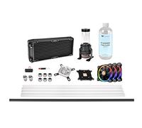 Thermaltake Pacific M240 DIY Liquid Cooling Kit/Hard Tube - Sistema de refrigeración líquida, Color Negro