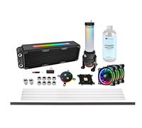 Thermaltake Pacific M360 Plus D5 - Watercooling Kit/Sistema de refrigeración líquida, Color Negro