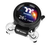 Thermaltake Pacific MX2 Ultra CPU Waterblock, pantalla LCS de 2.1 pulgadas, sensor de temperatura del agua integrado, LGA 1700, CL-W332-CU00SW-A, negro