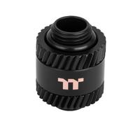 Thermaltake Pacific SF CL-W390-CU00SL-A - Extensor de Macho a Macho (20 mm), Color Plateado y Negro
