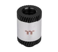 Thermaltake Pacific SF CL-W393-CU00SL-A - Extensor de Hembra a Macho (30 mm), Color Plateado y Negro