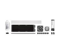 Thermaltake Pacific Tough C360 DDC - Kit de refrigeración líquida de tubo duro, ventilador resistente, bloque de agua W7 no RGB, bomba PR22-DDC y combo de depósito para una construcción no RGB,
