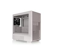 Thermaltake Retro 260 | Caja Micro ATX Diseño Retro | 2 Ventiladores de 120 mm Preinstalados | Cristal Templado Lateral | Compatible Tarjetas Gráficas de hasta 370 mm y AIO de hasta 280 mm | Beige