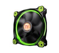 Thermaltake Riing 14 LED - Ventilador de 140 mm, Color Verde