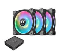 Thermaltake Riing Duo 14 RGB Radiator Fan 3 Pack Dual Riing/Paquete de 3 Ventiladores para PC