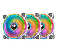 Thermaltake Riing Quad 12 RGB Radiator Fan TT Premium Edition 3 Pack - White/Case Fan