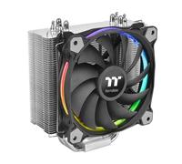 Thermaltake Riing Silent 12 RGB Sync Edition Procesador Enfriador 12 cm Negro, Metálico