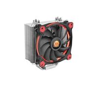 Thermaltake Riing Silent 12 - Ventilador de CPU, Color Negro y Rojo