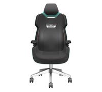 Thermaltake Silla Gaming Argent E700 Turquesa GGC-ARG-BGLFDL-01, Butaca para jugar, Peso máximo 150 kg, Altura 170-190 cm