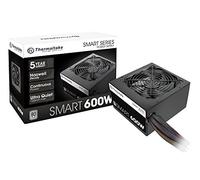 Thermaltake Smart 600W ATX 12V V2.3/EPS 12V 80 Plus Fuente de alimentación PFC Activa certificada PS-SPD-0600NPCWUS-W