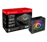 Thermaltake Smart RGB USB Óptico 800DPI Ambidextro Negro ratón Negro 500 Watt