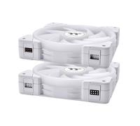 Thermaltake - SWAFAN EX12 ARGB Carcasa del ordenador Refrigerador de aire 14 cm Blanco 3 pieza(s)