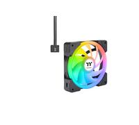Thermaltake SWAFAN EX12 ARGB SYNC (Pack de 3) | Ventilador PC ARGB | 16,8 Millones de Colores Patentados | Conexión Magnética en Cadena | 3 Aspas Preinstaladas + 3 Aspas Inversas | 120mm Blanco