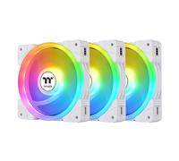 Thermaltake SWAFAN EX12 ARGB Sync TT Premium Edition - Ventilador blanco (3 unidades)