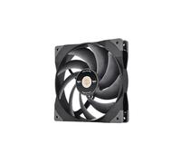 Thermaltake SWAFAN GT14 (Pack de 1) | Ventilador PC PWM | 3 Aspas Intercambiables (Alta Presión Alto Flujo Aspa Inversa) | Daisy-Chain Con Cable Integrado | Aspas LCP Menos Vibración | 140mm Negro