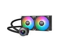 Thermaltake TH240 ARGB Sync V2 CPU Liquid Cooler/AlO Liquid Cooling/Fan 120mm*2/PWM 500~2000 RPM/Mirror Waterblock/MB ARGB Sync Control, CL-W361-PL12SW-A