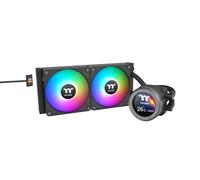 Thermaltake TH240 V2 Ultra EX ARGB | Refrigeración líquida AIO CPU 240 mm | Pantalla LCD IPS de 2,1” | MagForce 2.0 con 2× ventiladores CT120 ARGB PWM | Intel LGA1700/1851 AMD AM4/AM5 | Negro