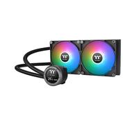 Thermaltake TH280 V2 Ultra ARGB Sync/AlO Liquid Cooler/ARGB Fan 140 * 2/PWM 500~1800rpm/Water Block 2.1" LCD/Negro, CL-W385-PL14SW-A