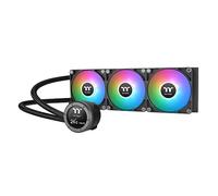 Thermaltake TH360 V2 Ultra ARGB Sync/AlO enfriador líquido/ventilador ARGB 120 x 3/PWM 500~1500rpm/bloque de agua LCD de 2.1 pulgadas, negro, CL-W384-PL12SW-A