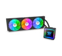 Thermaltake TH360 V3 ARGB - Enfriador líquido para CPU; Intel/AMD; ventilador ARGB de marco único de 1 x 360 mm, 500 ~ 2500 rpm; radiador de 360 mm; espejo infinito ARGB; cabezal de bomba giratorio