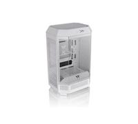 Thermaltake The Tower 300 | Micro Tower m-ATX Octogonal | 2 Ventiladores de 140mm Preinstalados | Ventilación Vertical | Compatible con Radiador de 420mm y hasta 8 Ventiladores | Blanco Nieve