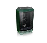Thermaltake The Tower 300 | Micro Tower m-ATX Octogonal | 2 Ventiladores de 140mm Preinstalados | Ventilación Vertical | Compatible con Radiador de 420mm y hasta 8 Ventiladores | Verde Racing