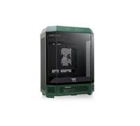 Thermaltake The Tower 600 | Mid Tower ATX Octogonal | 2 Ventiladores de 140mm Preinstalados | Ventilación Vertical | Compatible con Radiador de 420mm y hasta 13 Ventiladores | Verde Racing