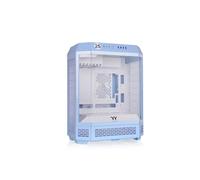 Thermaltake The Tower 600 | Mid Tower ATX Octogonal | 2 Ventiladores de 140mm Preinstalados | Ventilación Vertical | Compatible con Radiador de 420mm y hasta 13 Ventiladores | Azul Hortensia