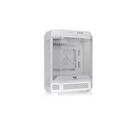 Thermaltake The Tower 600 | Mid Tower ATX Octogonal | 2 Ventiladores de 140mm Preinstalados | Ventilación Vertical | Compatible con Radiador de 420mm y hasta 13 Ventiladores | Blanco Nieve