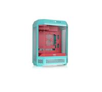 Thermaltake The Tower 600 | Mid Tower ATX Octogonal | 2 Ventiladores de 140mm Preinstalados | Ventilación Vertical | Compatible con Radiador de 420mm y hasta 13 Ventiladores | Menta Fresa