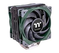 Thermaltake Toughair 510 Racing Green CPU-Cooler | 2 low noise 120mm PWM Fans | Intel and AMD Socket | LGA-1700 compatible | gray/green