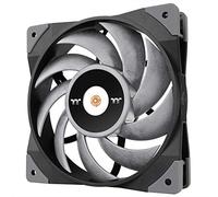 Thermaltake ToughFan 12 Turbo, PWM controlado por PWM 500~2500 rpm, eje de motor reforzado con metal, rodamiento hidráulico Gen.2 de 120 mm, caja/ventilador de radiador (paquete individual)