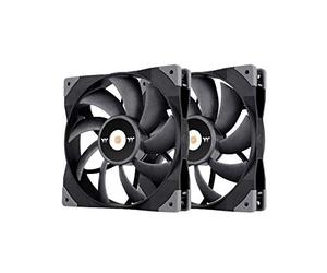 Thermaltake TOUGHFAN 14 Carcasa del ordenador Ventilador 14 cm Negro 2 pieza(s)
