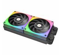 Thermaltake TOUGHFAN - Ventilador de radiador 12 RGB, paquete de 3, 16.8 millones de iluminación RGB, flujo de aire máximo 53.75 CL-F135-PL12SW-A