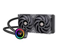 Thermaltake TOUGHLIQUID 240 ARGB Motherboard Sync All-in-One Liquid CPU Cooler, AMD (AM5/AM4) / Intel (LGA 1700/1200), radiador de alta eficiencia de 9.44 pulgadas CL-W319-PL12BL-B