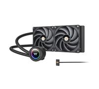 Thermaltake TOUGHLIQUID 240 EX Pro ARGB Sync - Enfriador líquido todo en uno para CPU 120 x 2/PWM 500~2000/Waterblocak MB Sync solamente/Negro/CL-W418-PL00BL-A