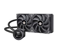 Thermaltake TOUGHLIQUID Ultra 280 - Enfriador líquido para CPU, AMD (AM5/AM4) Intel (LGA 1700/1200), pantalla LCD giratoria de 2.1 pulgadas, ventilador de radiador de 2000 rpm, TT RGB Plus 2.0.