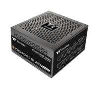Thermaltake Toughpower GF A3 1200W, conectores True 600W 12VHPWR en PSU y NVIDIA RTX 40 Series, ATX 3.0/PCI-E 5.0, 80+ Gold, SLI/Crossfire Ready fuente de alimentación, PS-TPD-1200FNFAGU-L, 10 años de