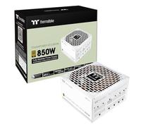 Thermaltake Toughpower GF3 850W; ATX 3.1; PCIe 5.1 nativo 12V-2x6; conectores a juego de color; condensadores principales japoneses; ventilador personalizado de 135 mm; certificado 80 Plus Gold; nieve