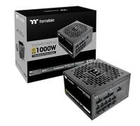 Thermaltake Toughpower GT 1000W; ATX 3.1; PCIe 5.1 Nativo 12V-2x6; Completamente Modular; Cables Planos; Conectores a Juego; condensadores Principales japoneses; 80 Plus Gold; 140 mm; Negro; PS-TPT