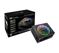 Thermaltake Toughpower iRGB Plus 80+ Platinum - Fuente de alimentación (1200 W) Color Negro